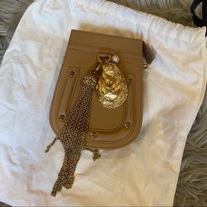 NWOT Lovard Leather Violin Crossbody Bag